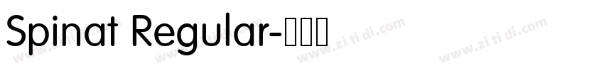 Spinat Regular字体转换 Spinat Regular字体转换